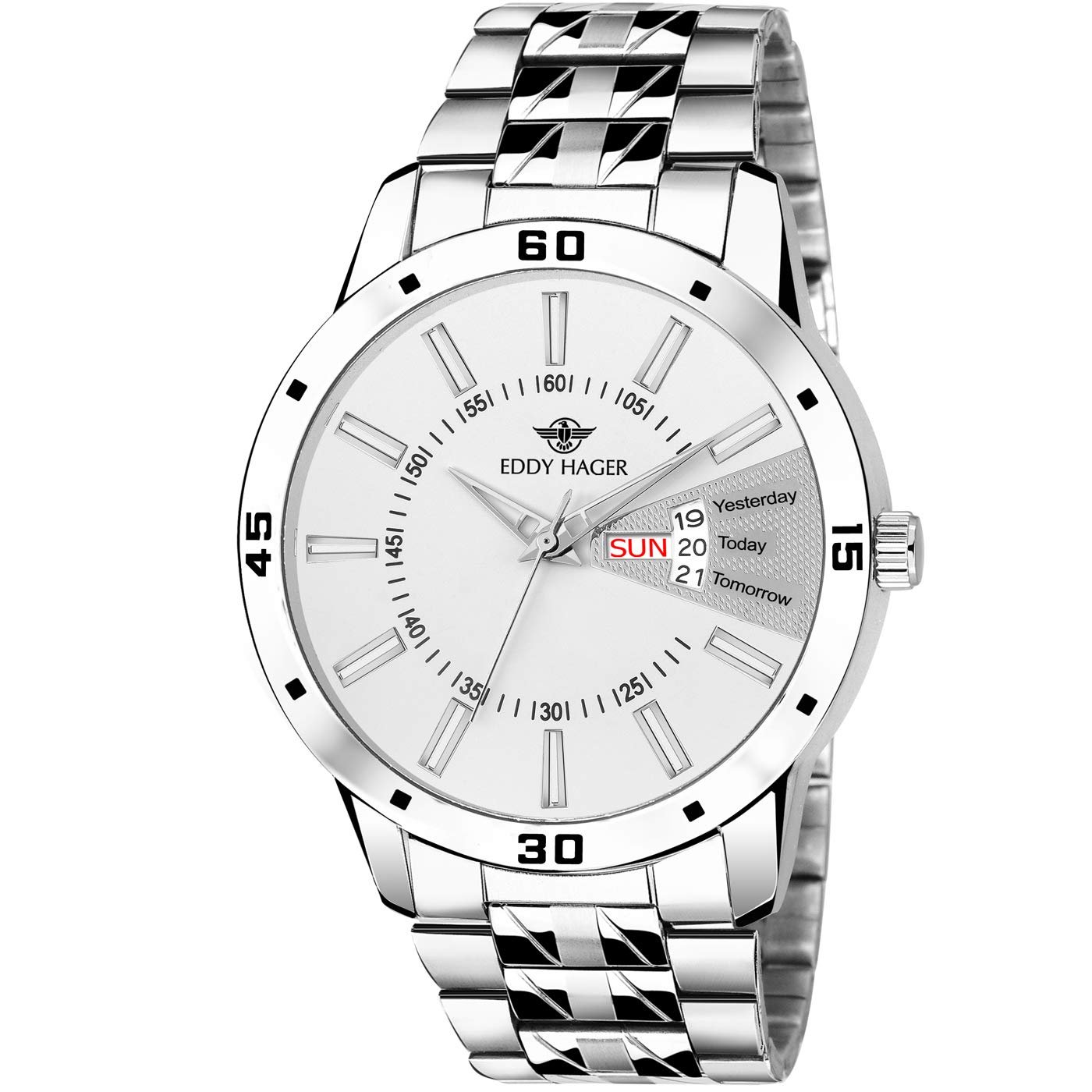 Eddy Hager Day and Date Men's Watch EH-238