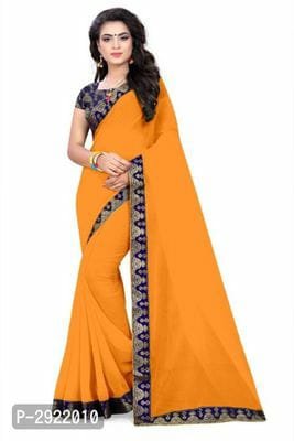 FSS Solid Chiffon Bollywood Designer Saree