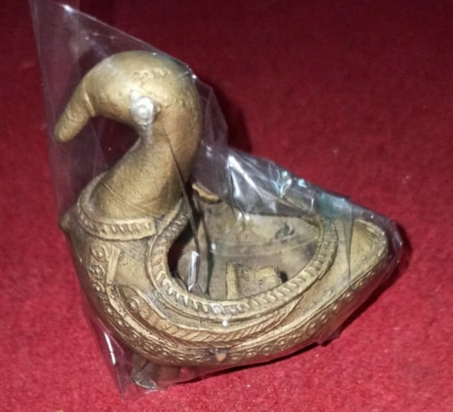 Duck Ashtray Brass Molded