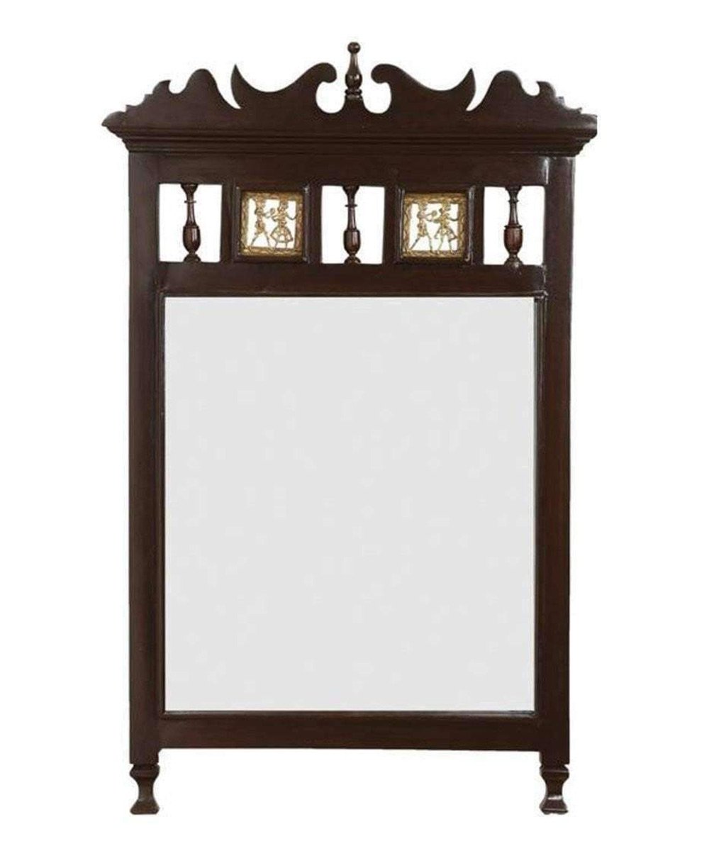 Handcrafted Wall Mirror - Decorative Mirrors for Wall Art Console Mirror for Bathroom Mirrors Cum Dressing Mirror