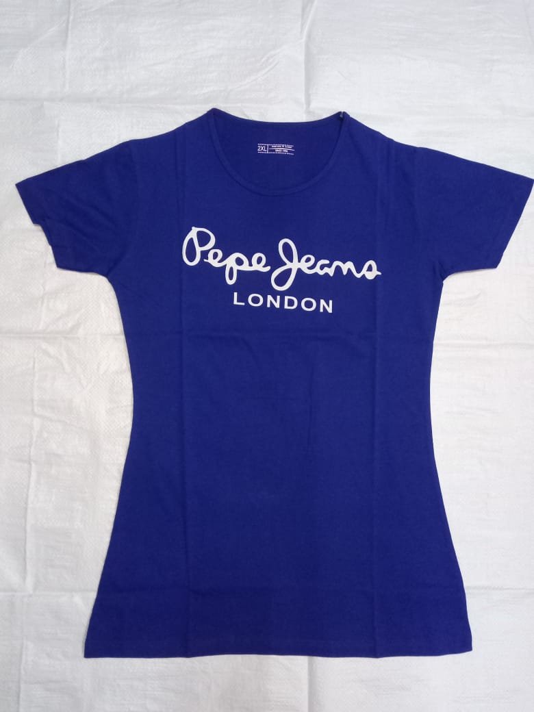 ELC Ladies short top in Dark violet colour